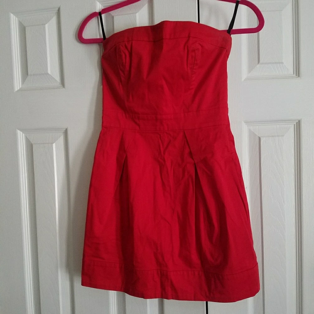 French connection red dress